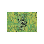 Laza Peace Hand Green — Indoor/Outdoor Rug
