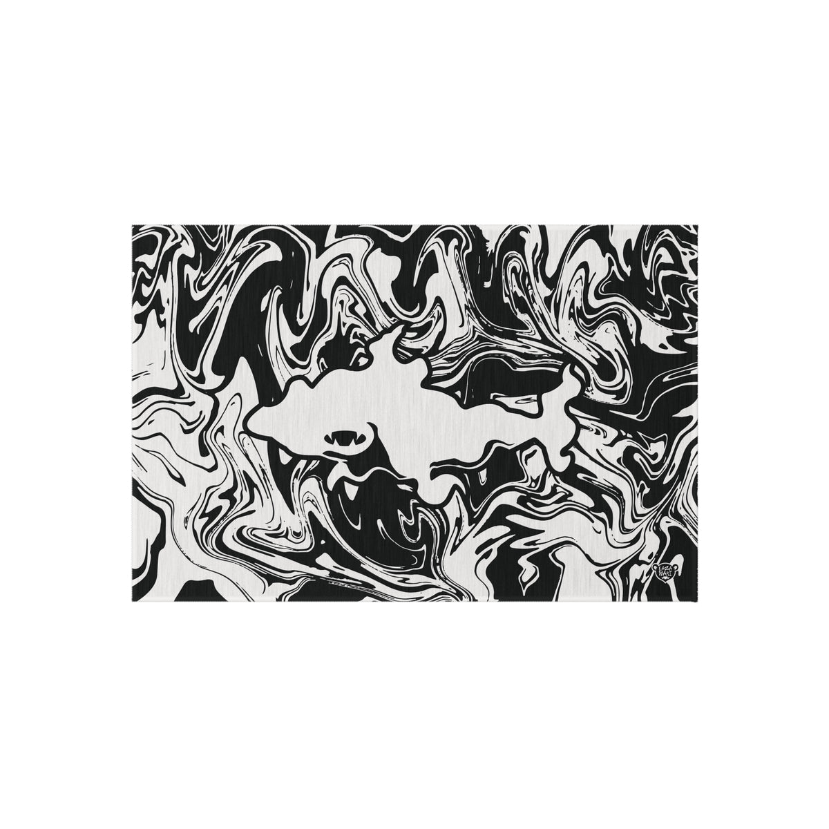 Laza Shark Black — Indoor/Outdoor Rug