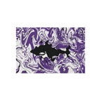 Laza Shark Purple — Indoor/Outdoor Rug
