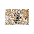 Laza Peace Hand Light Brown — Indoor/Outdoor Rug