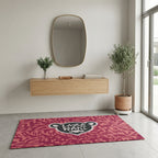 Feral Blush Red/Pink — Indoor/Outdoor Rug — Laza Maki Signature