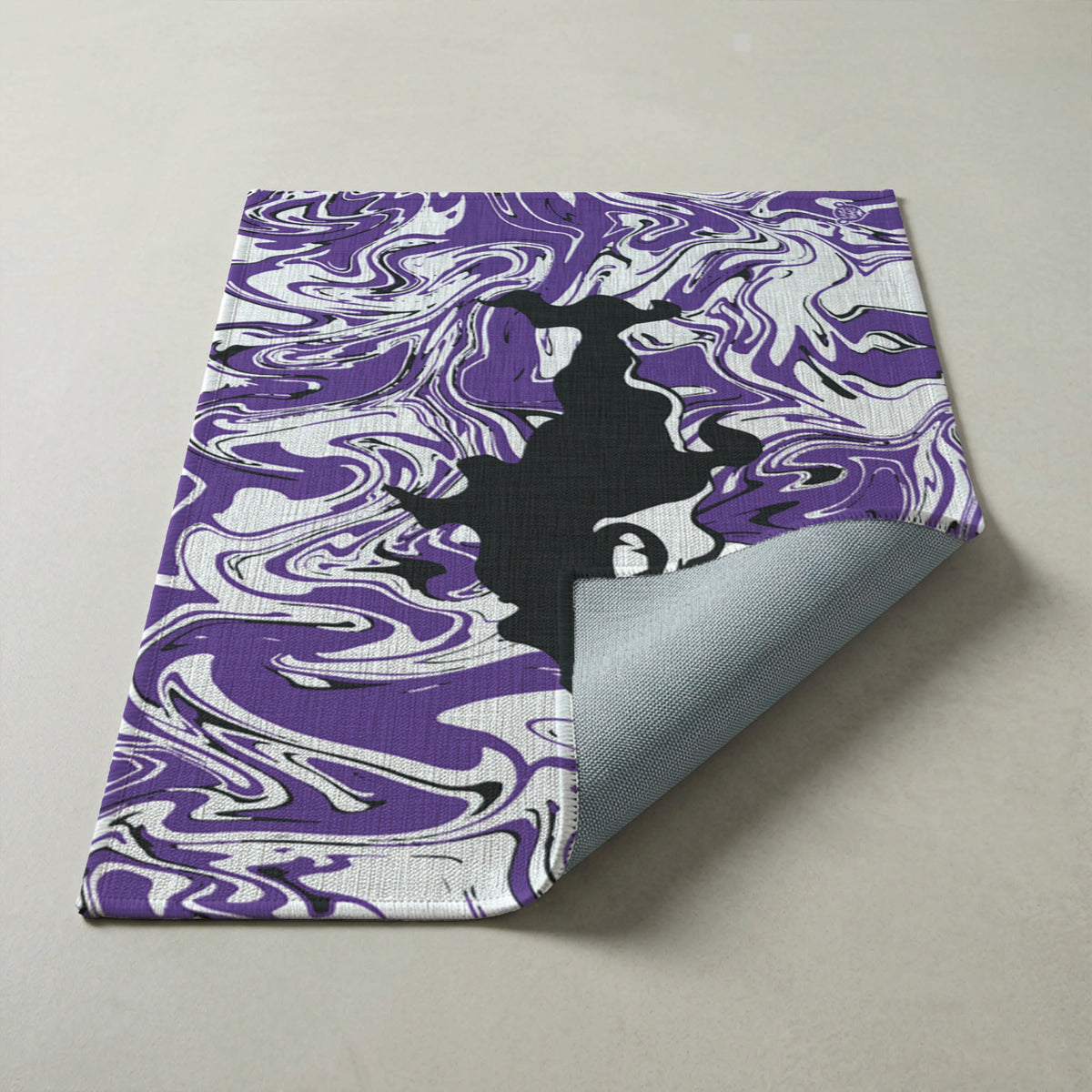 Laza Shark Purple — Indoor/Outdoor Rug