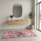 Laza Peace Hand Pink — Indoor/Outdoor Rug