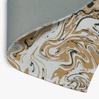 Laza Peace Hand Light Brown — Indoor/Outdoor Rug