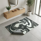 Laza Soda Black and White — Indoor/Outdoor Rug