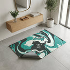Laza Soda Teal— Indoor/Outdoor Rug