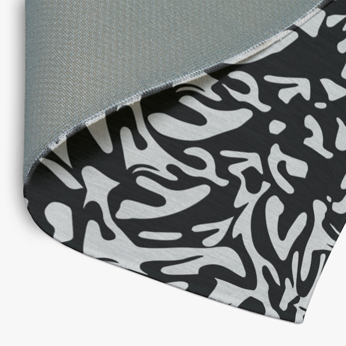 Feral Blush Black/White — Indoor/Outdoor Rug — Laza Maki Signature