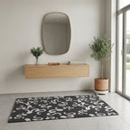 Splash Black/White — Indoor/Outdoor Rug — Laza Maki Signature