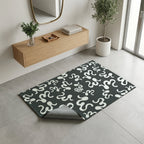Splash Black/White — Indoor/Outdoor Rug — Laza Maki Signature