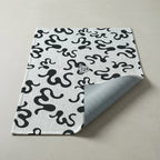 Splash White/Black — Indoor/Outdoor Rug — Laza Maki Signature