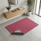 Laza Face Red/Pink — Indoor/Outdoor Rug