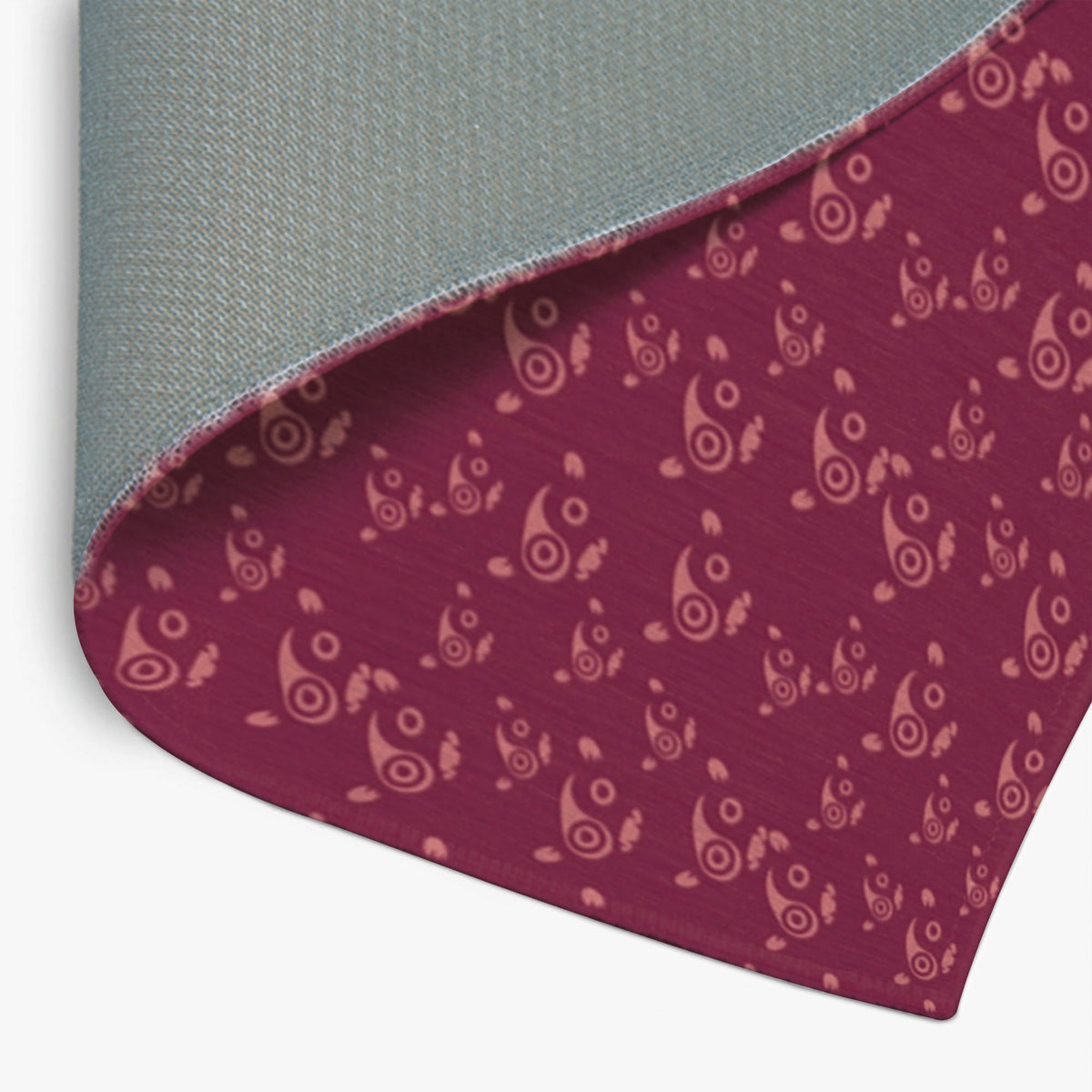 Laza Face Red/Pink — Indoor/Outdoor Rug