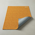 Laza Face Yellow/Orange — Indoor/Outdoor Rug