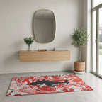 Laza Shark Red — Indoor/Outdoor Rug