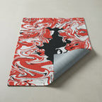 Laza Shark Red — Indoor/Outdoor Rug