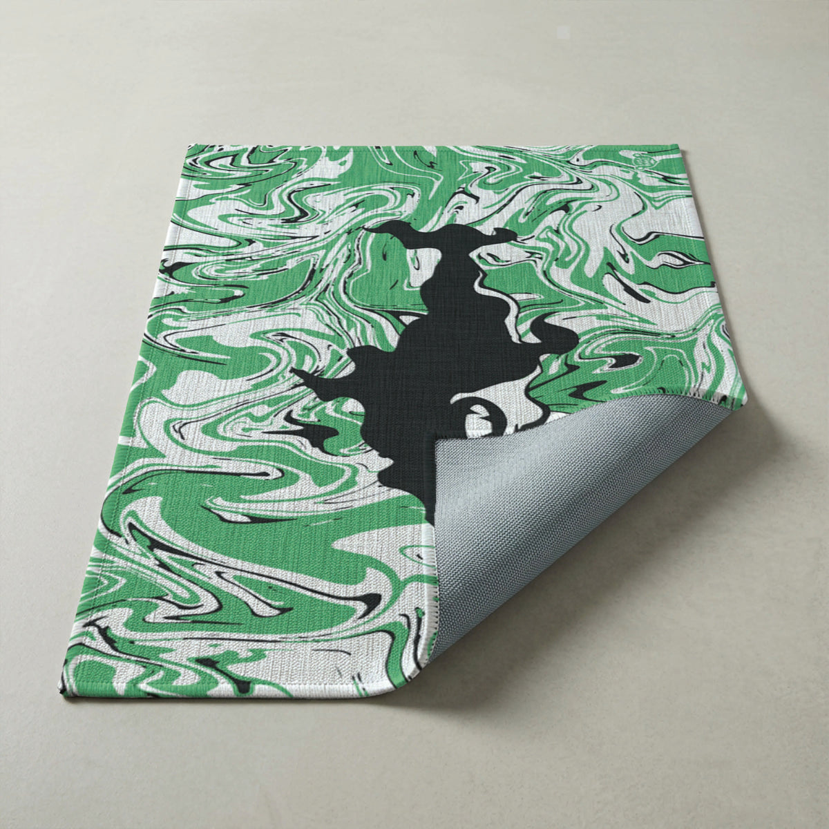 Laza Shark Green — Indoor/Outdoor Rug